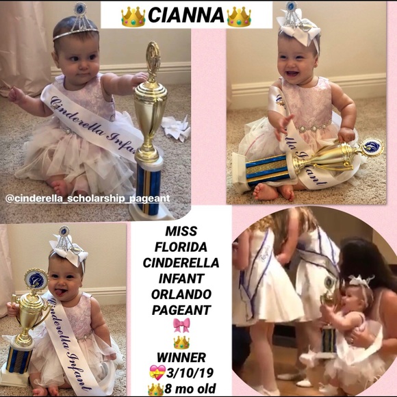 👑MISS FLORIDA CINDERELLA INFANT ORLANDO👑CIANNA💝 - Picture 7 of 9